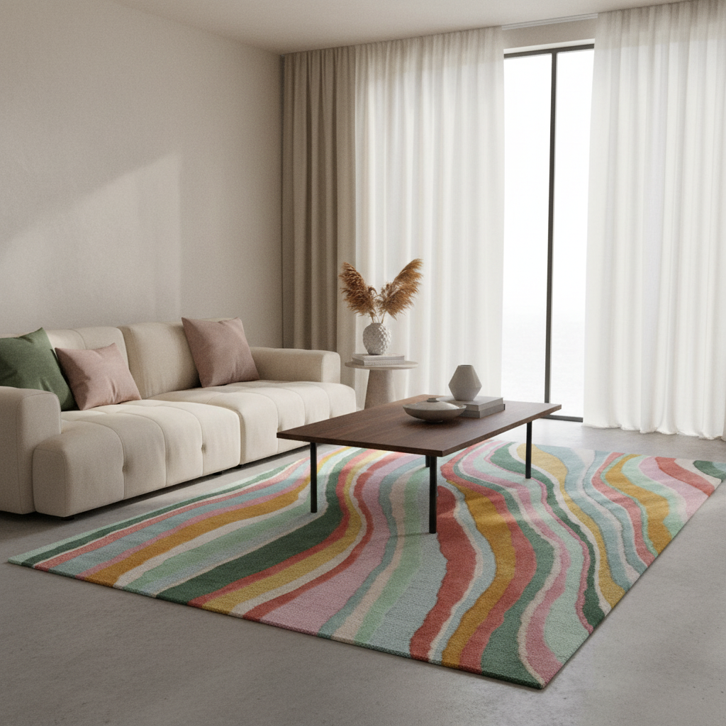 Modern Abstract Area Rug
