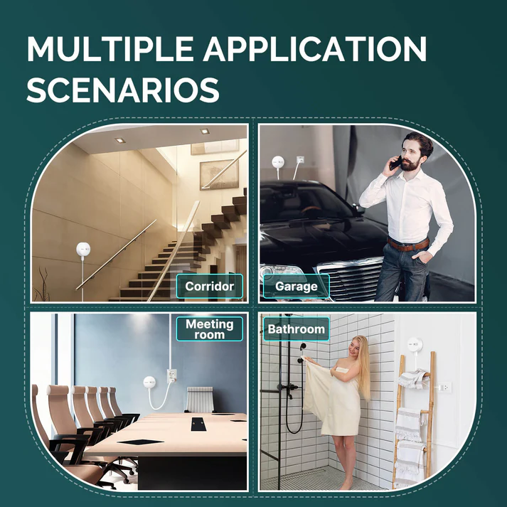MOES ZigBee Human Presence Sensor with Light Sensor (ZSS-LP-HP02)
