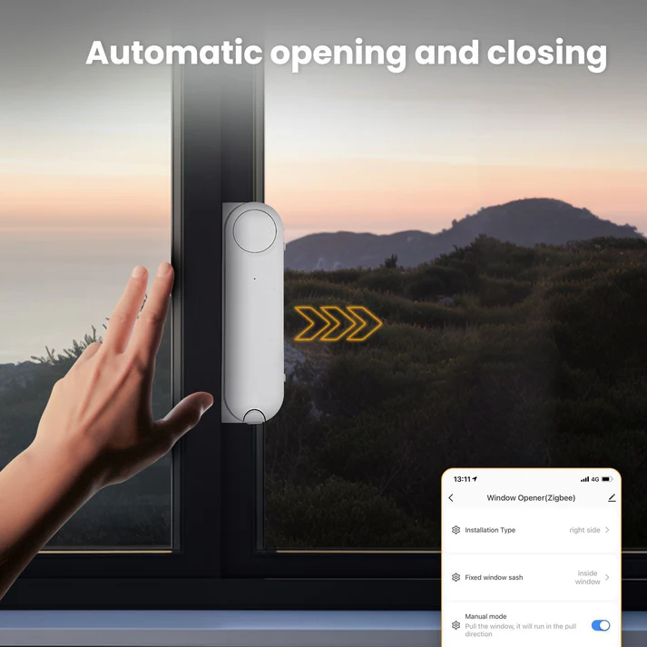MOES ZigBee Smart Sliding Window Pusher (ZC-LP01)