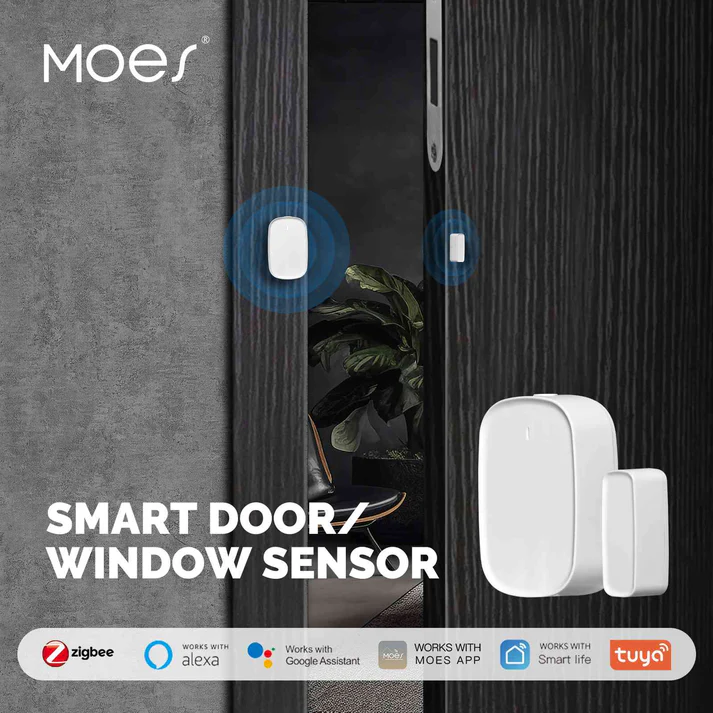 MOES ZigBee Door/Window Magnetic Contact Sensor (ZSS-S01-GWM-C)