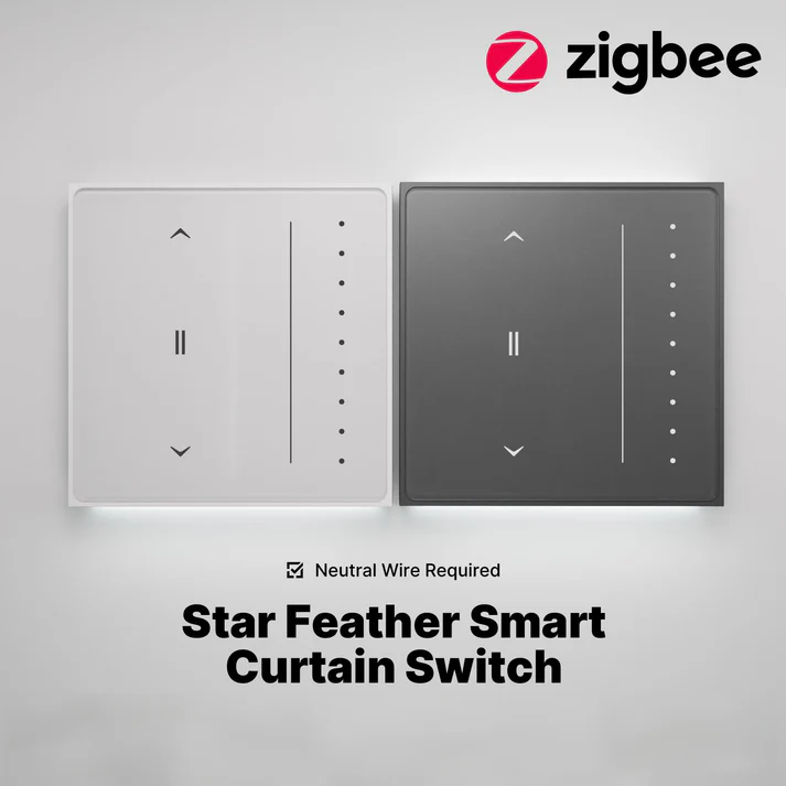 MOES ZigBee Smart Curtain Switch (ZS-SF-EUC)