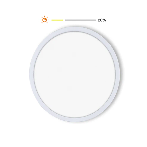 MOES WiFi Smart Ceiling Light RGB+CW, 25W (WCL-TD25-RCW-Y-WH)