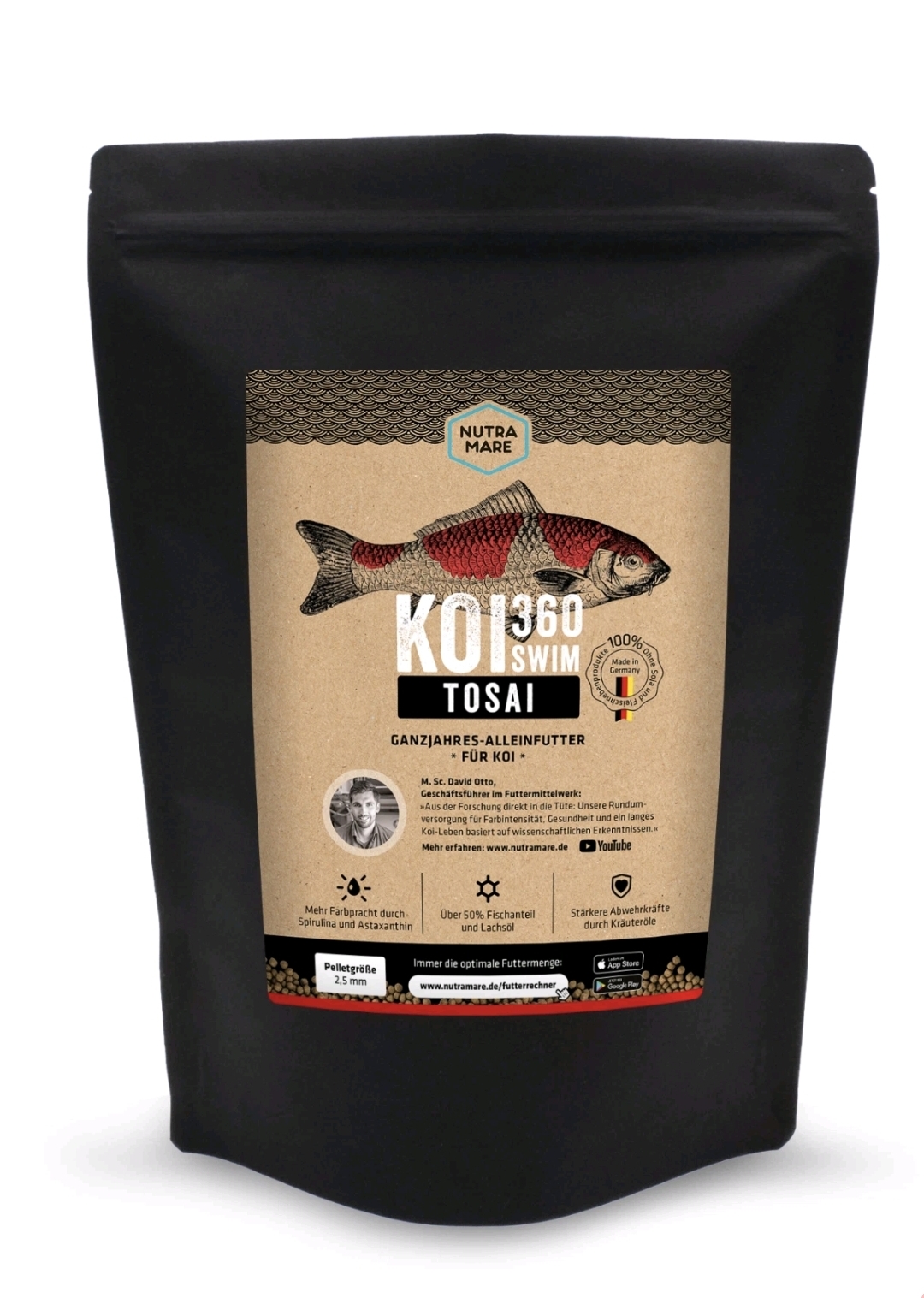 Nutramare KOI 360 TOSAI Swim 1,2 kg