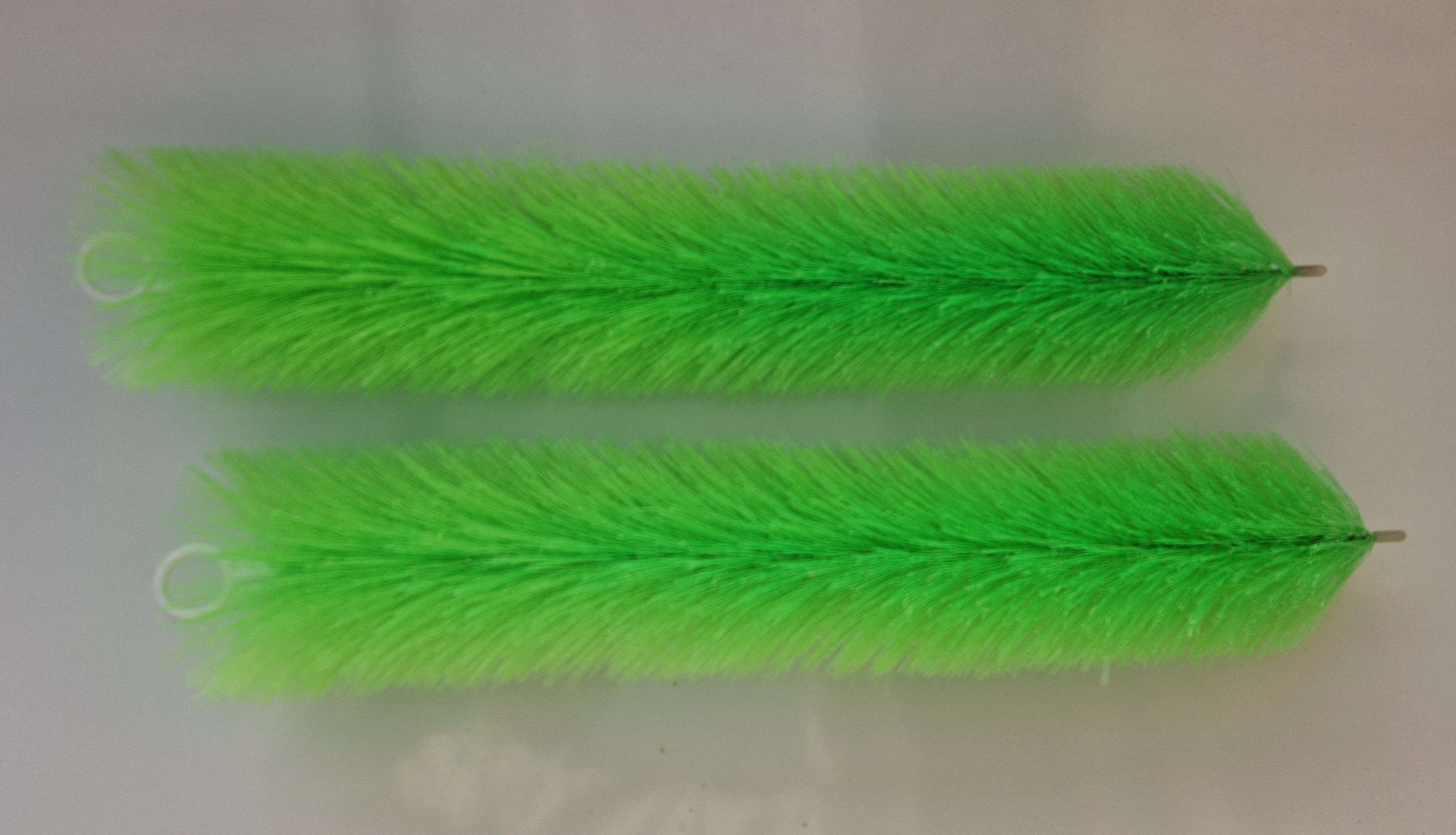 50 Stück Filterbürsten 60cm ⌀15cm X-Form grün