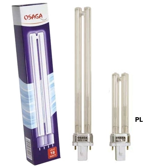 OSAGA UVC Ersatzleuchtmittel 7W 9W 11W 18W 36W 75W