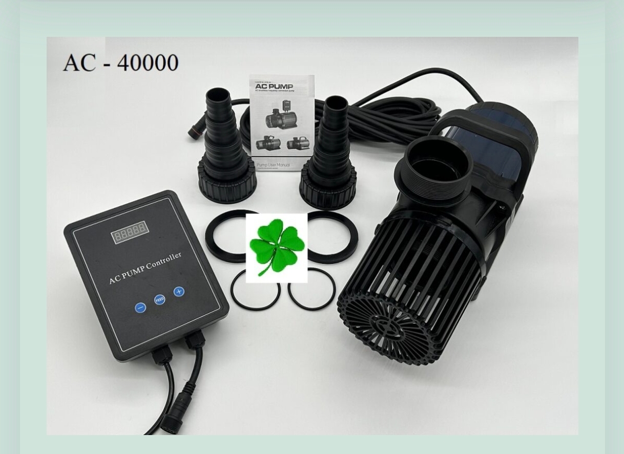 Aquatiolux AC Pumpe 40.000 regelbare Teichpumpe 70-360 Watt