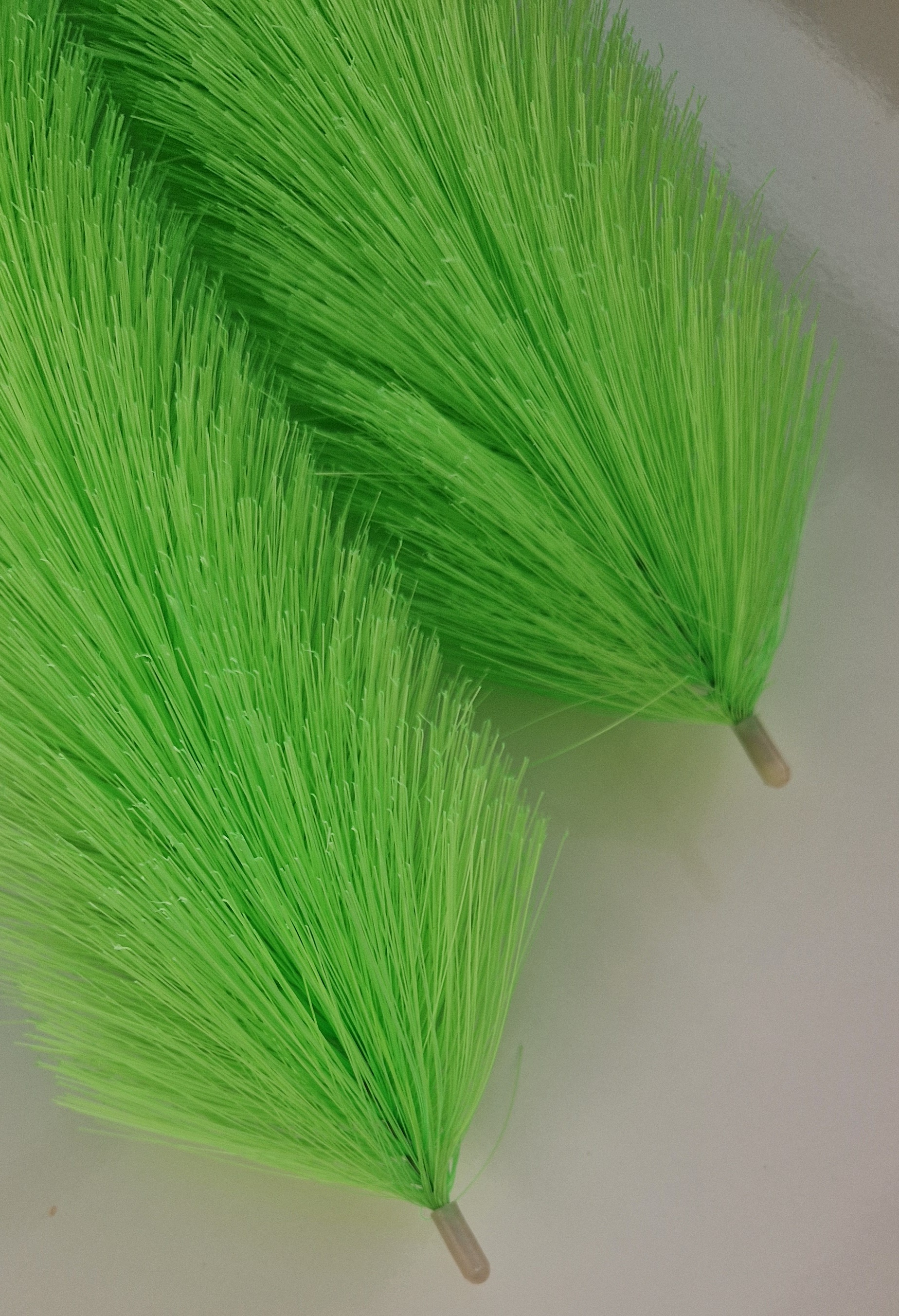 50 Stück Filterbürsten 60cm ⌀15cm X-Form grün