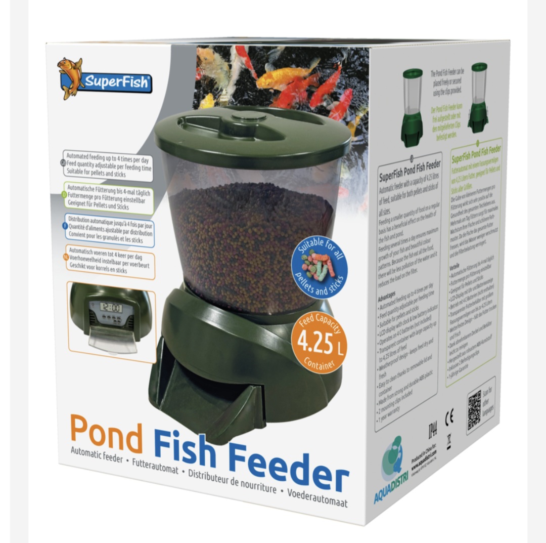 Futterautomat SuperFish Pond Fish Feeder