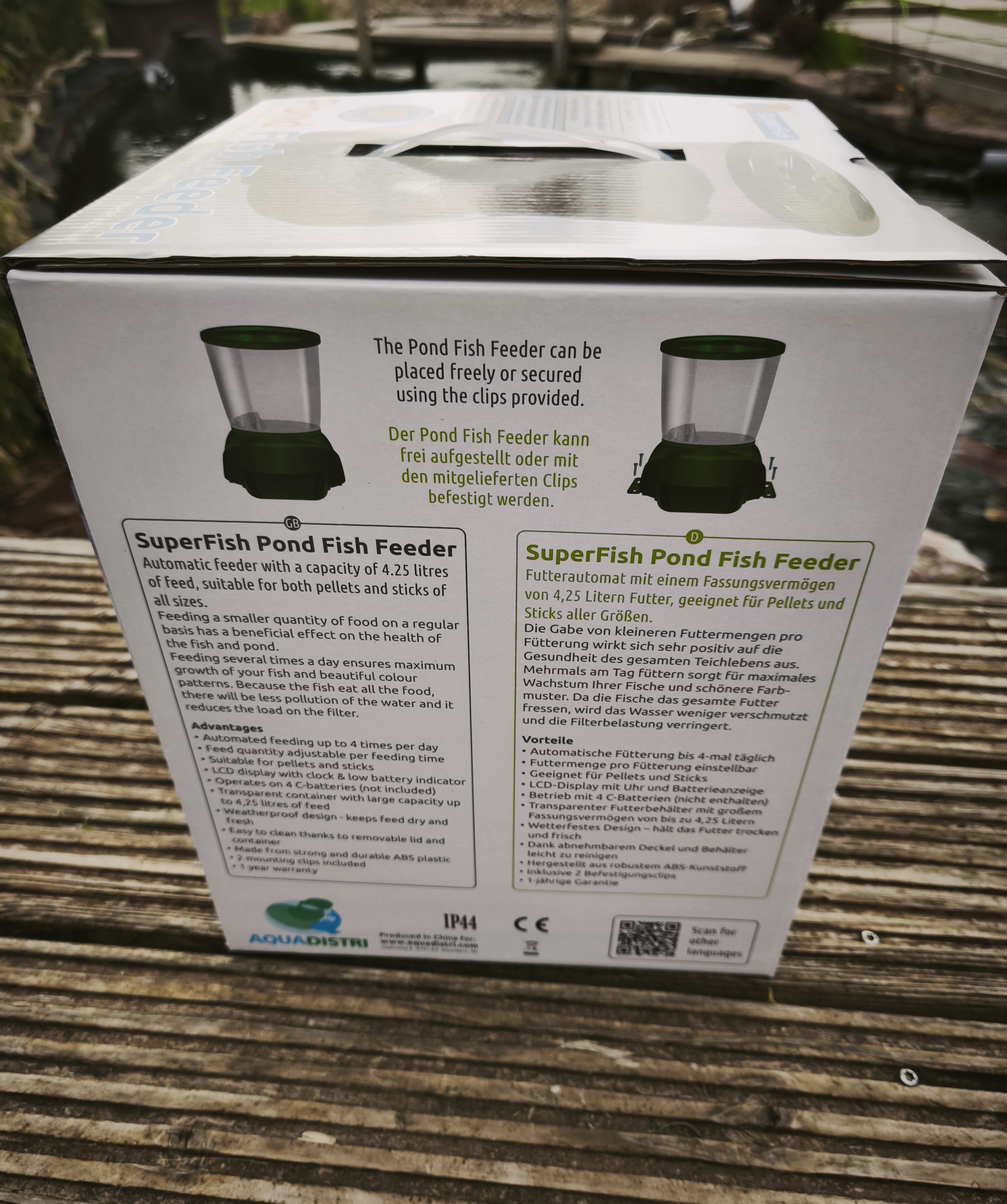 Futterautomat SuperFish Pond Fish Feeder