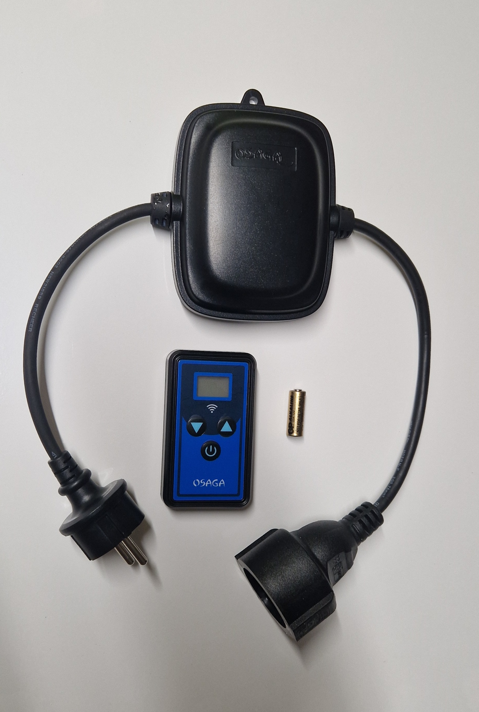 OSAGA Ersatzfernbedienung + Empfänger für Blaue Bella III