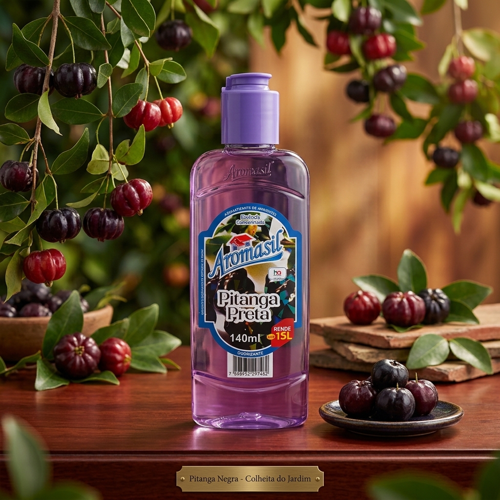 Aromatizante Concentrado Aromasil Pitanga Preta 140ml