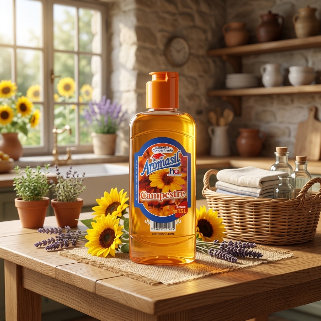 Aromatizante Concentrado Aromasil Campestre 140ml 