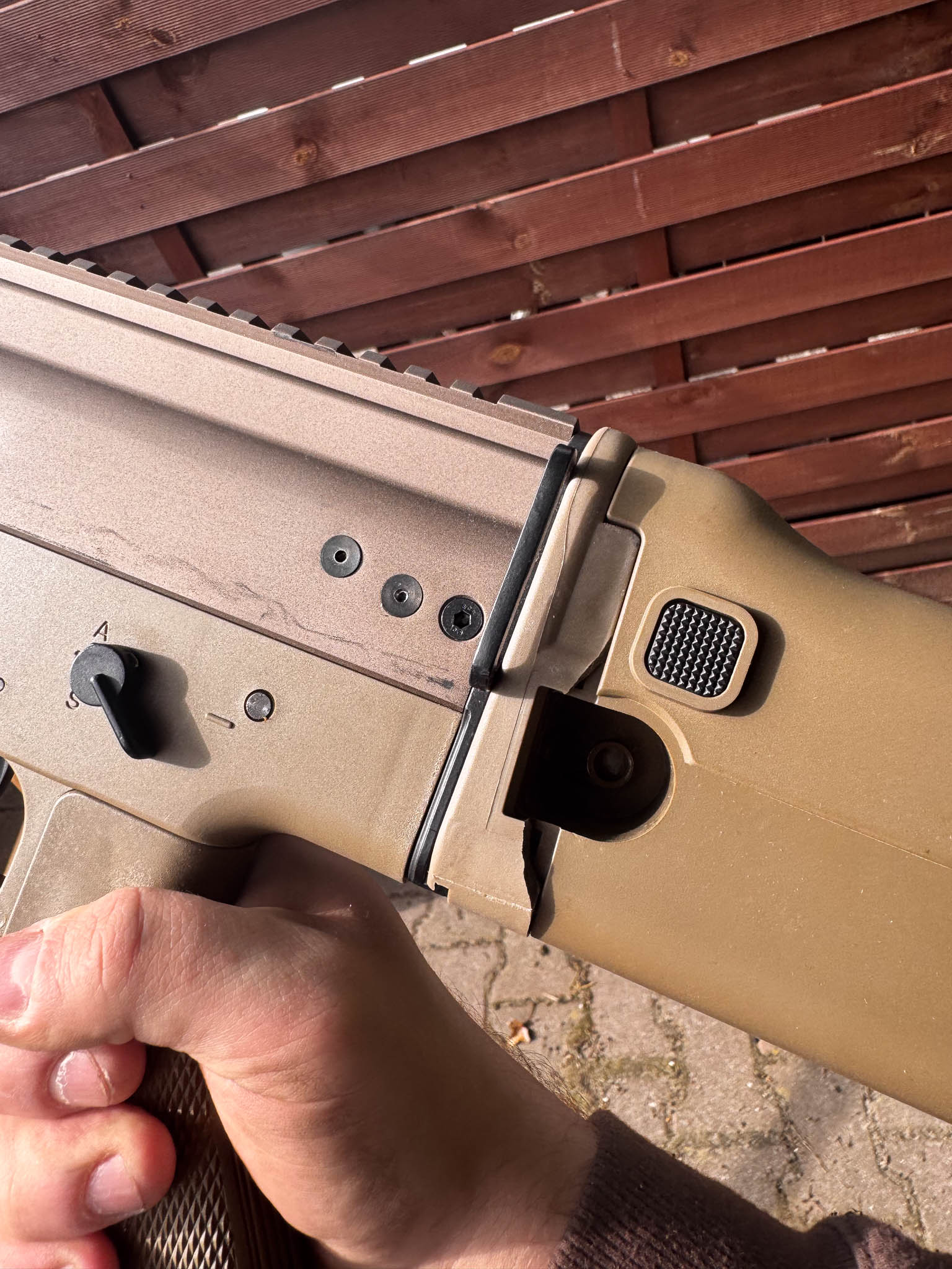 Karabinek SC-01 - Tan Double Bell