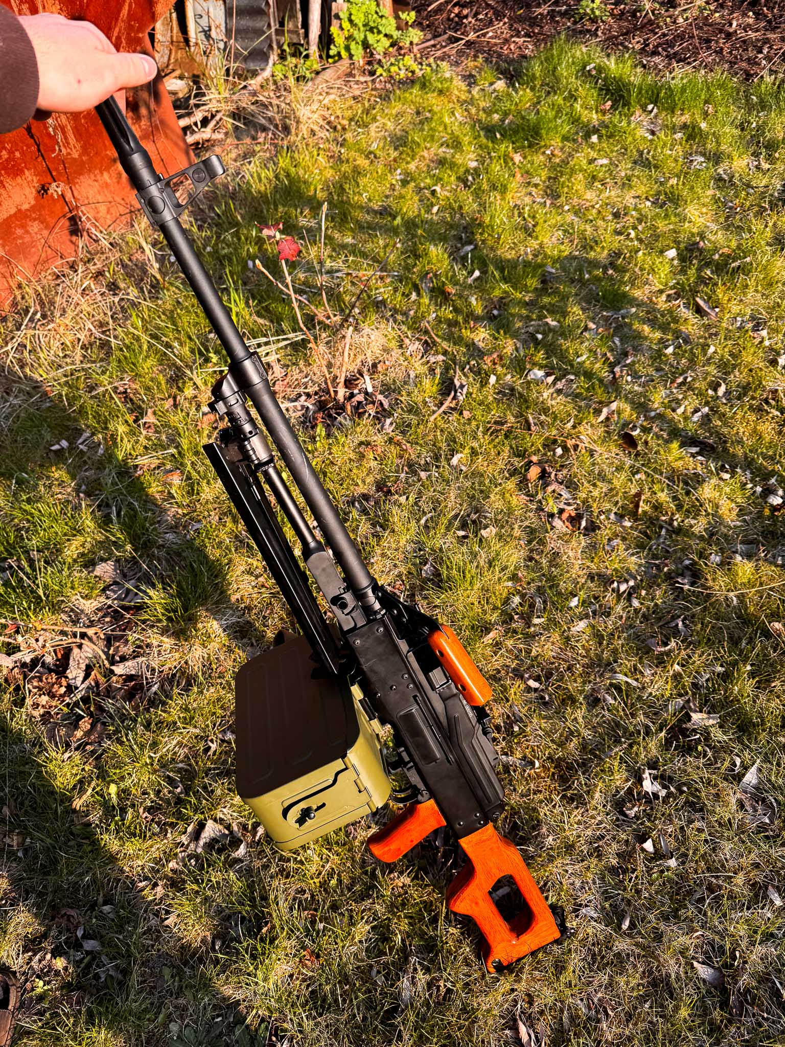 Karabin maszynowy PKM - replika airsoft | A&K