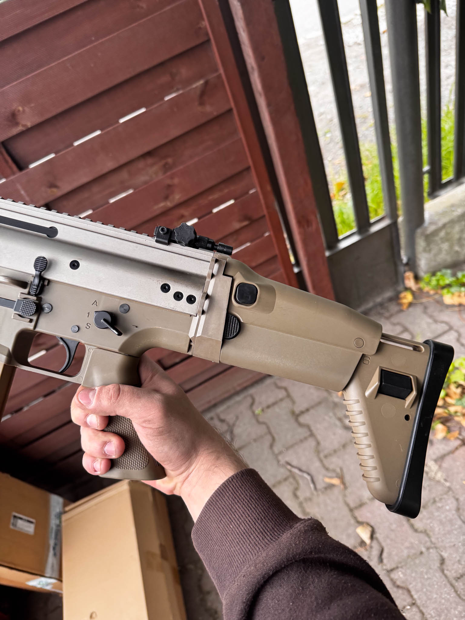 Karabinek SC-02 - Tan Double Bell