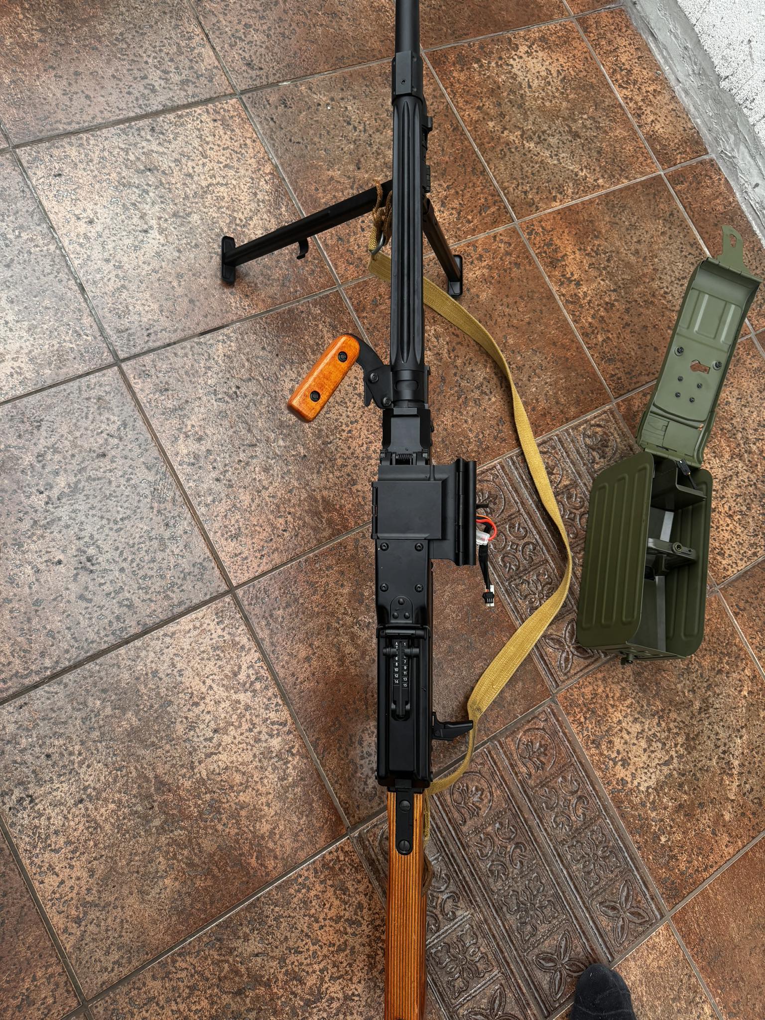 AK-PKM - replika używana, test