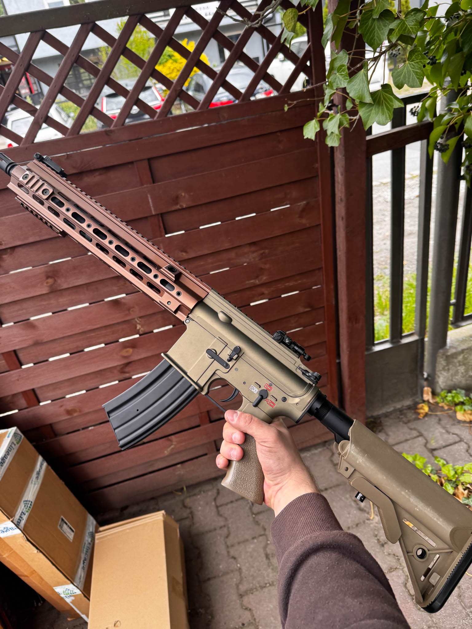 Karabinek 812S - Tan Double Bell
