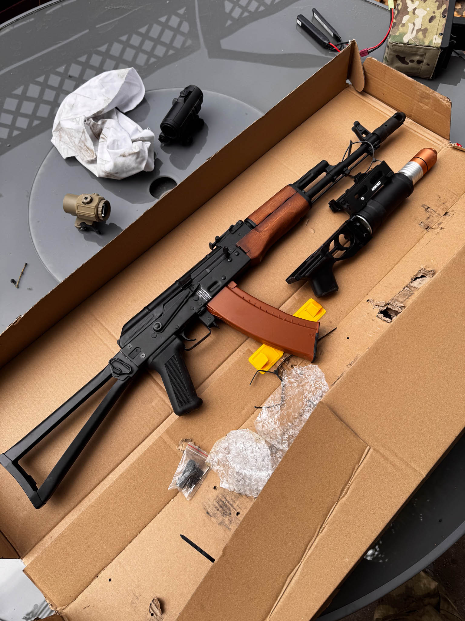 Karabinek 600A z granatnikiem Double Bell