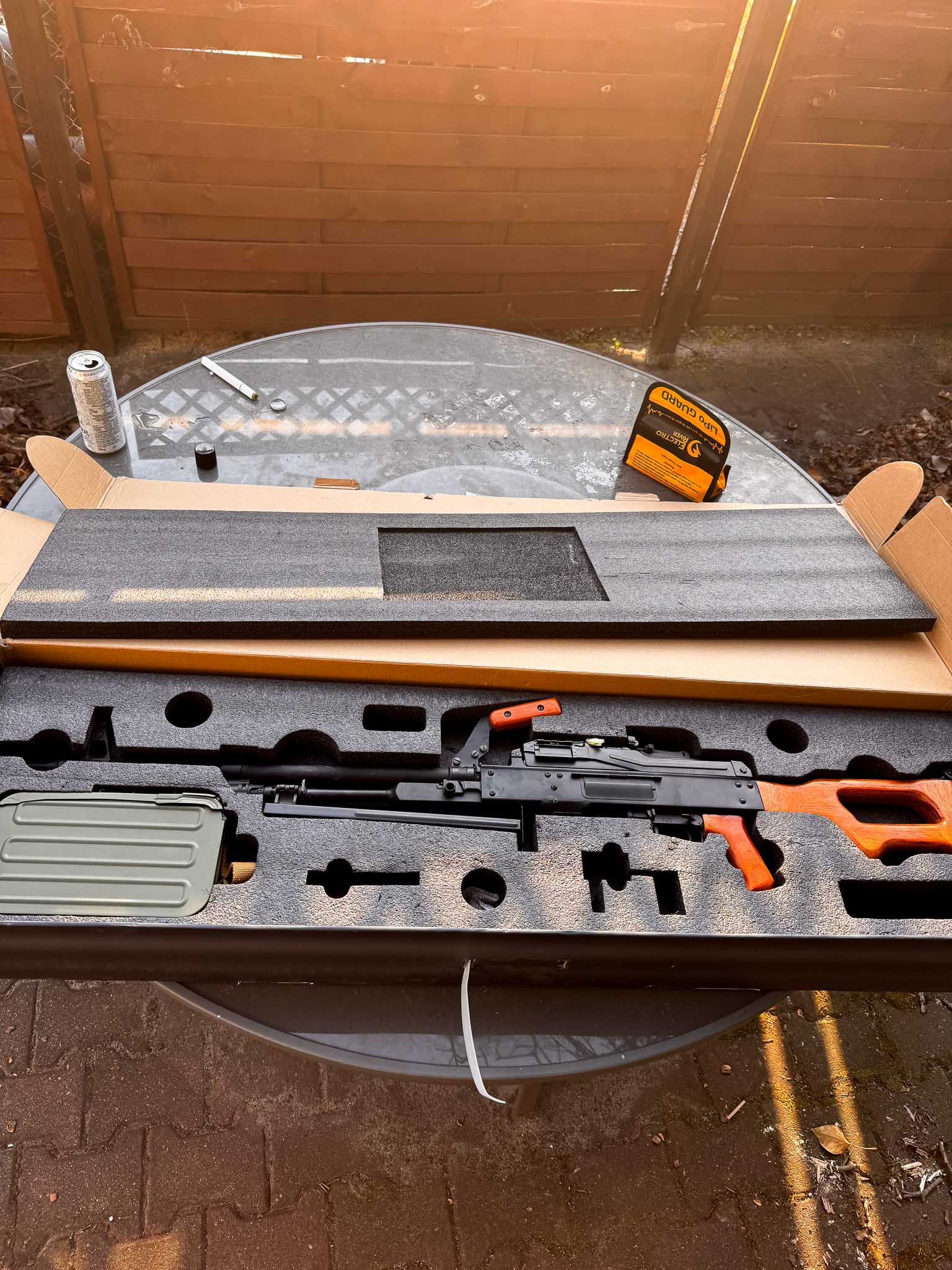 Karabin maszynowy PKM - replika airsoft | A&K