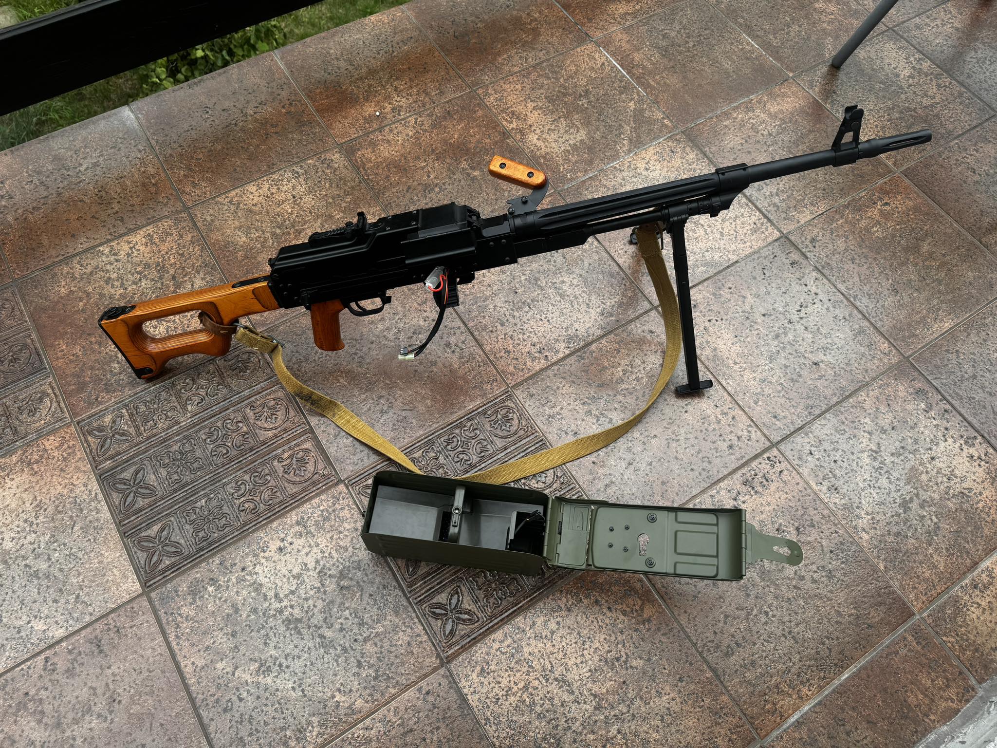 AK-PKM - replika używana, test