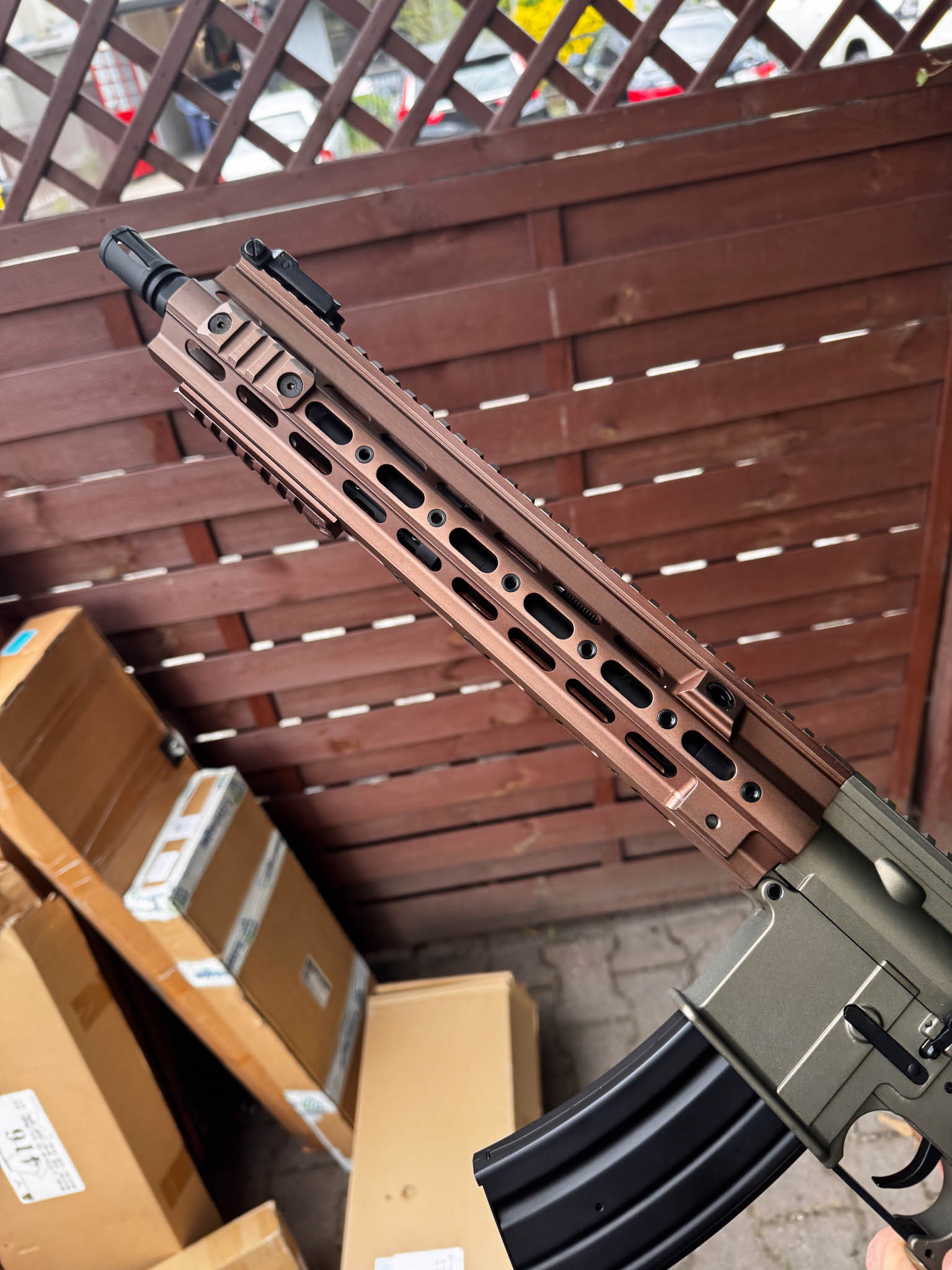 Karabinek 812S - Tan Double Bell