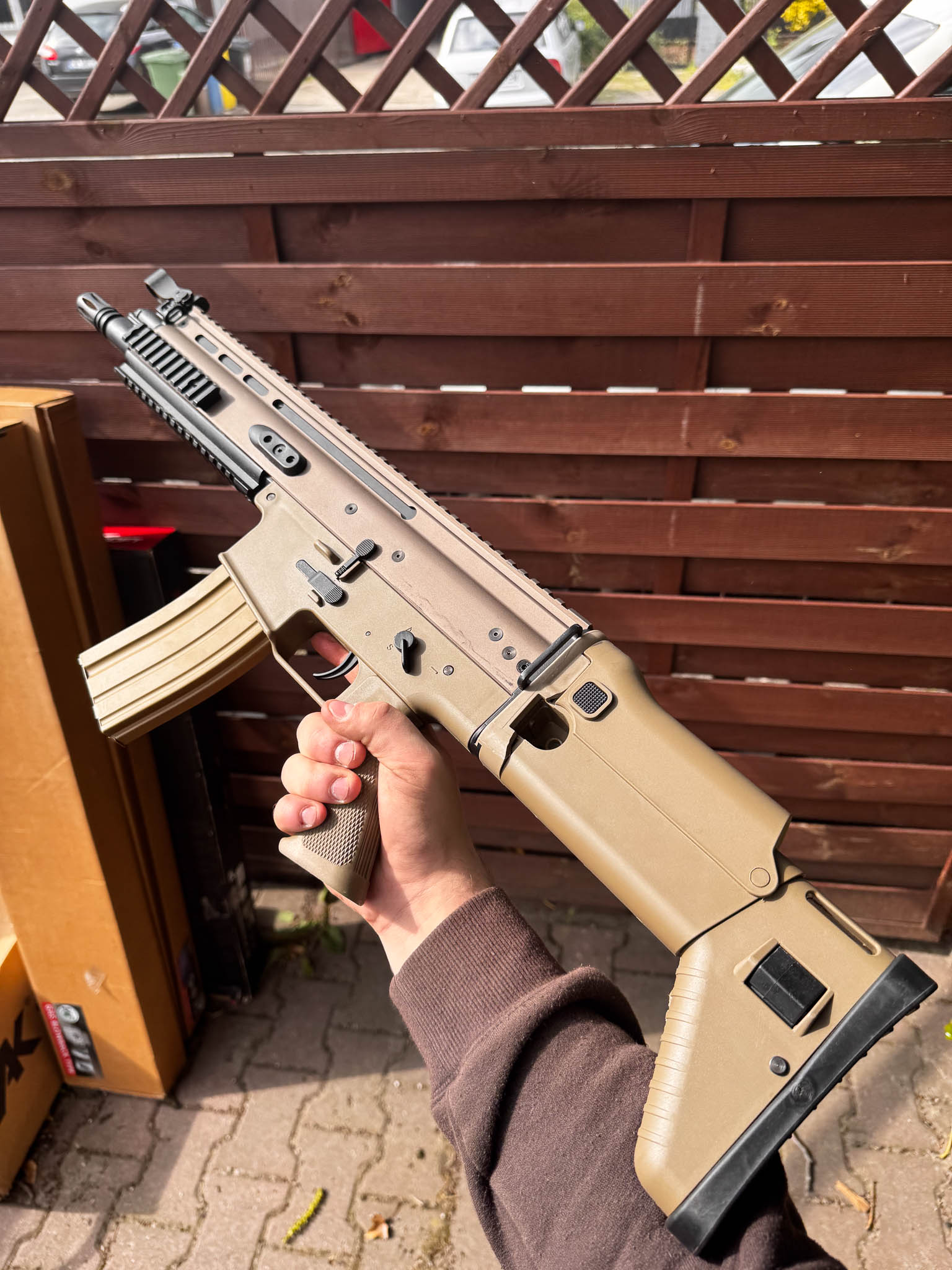 Karabinek SC-01 - Tan Double Bell