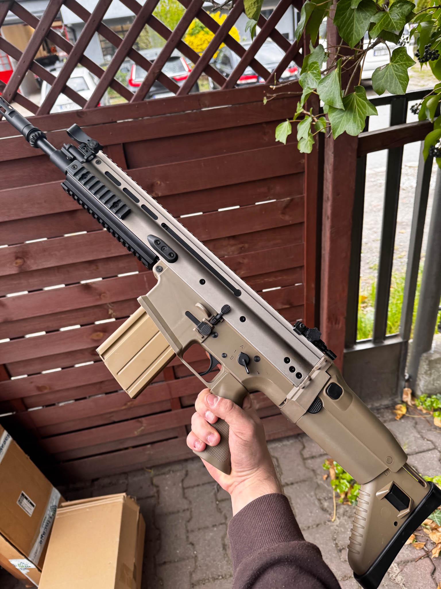 Karabinek SC-02 - Tan Double Bell