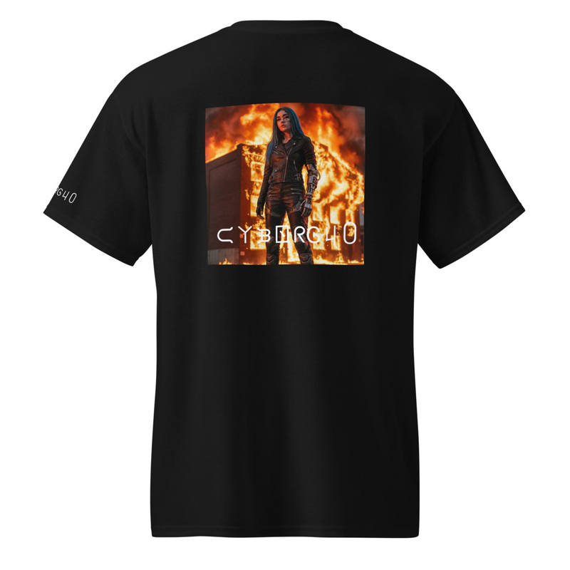 The Cyborg on back 1st edition t-shirt