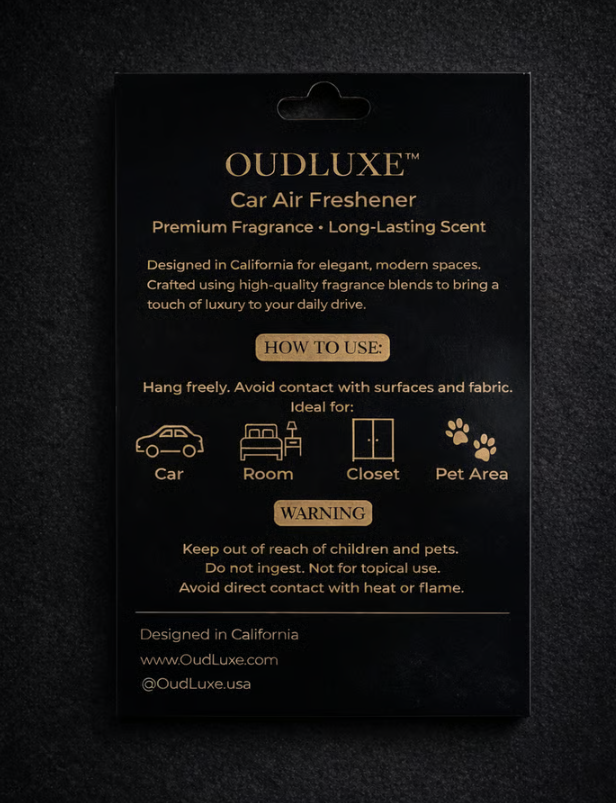 Sandalwood Car Scent