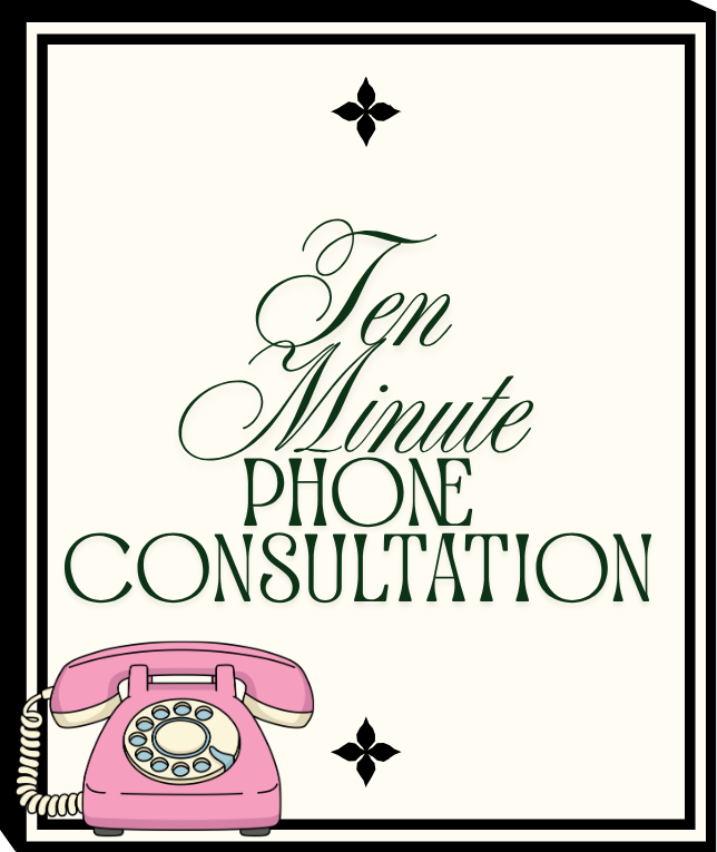 10 Minute Consultation Call