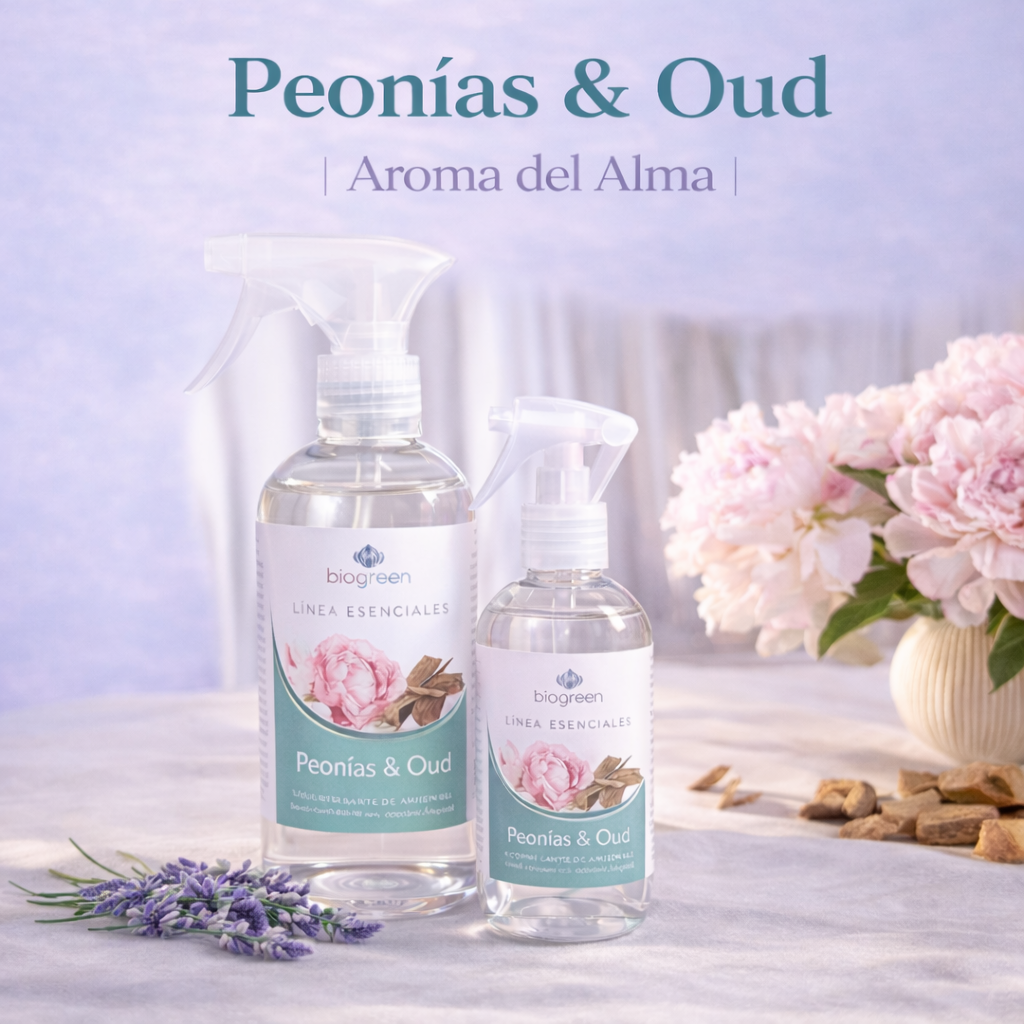 🌸✨ Peonías & Oud | Aromas del Alma | 500 ML ✨🌸