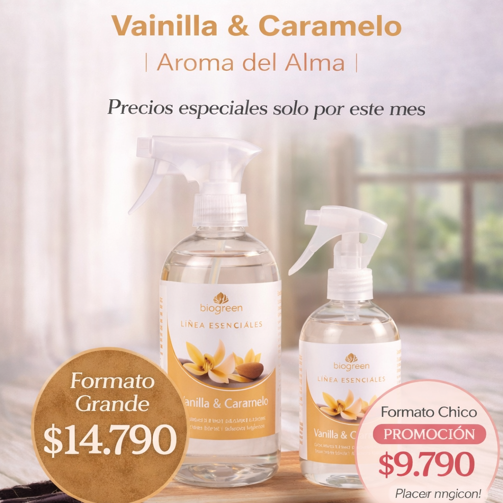 🍯✨ Vainilla & Caramelo | Aromas del Alma | 500 ML ✨🍯