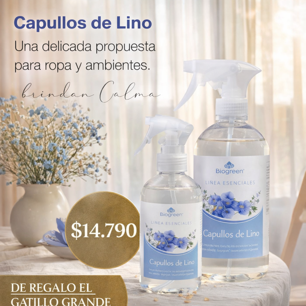 💙✨ Capullos de Lino | Aromas del Alma | 500 ML ✨💙