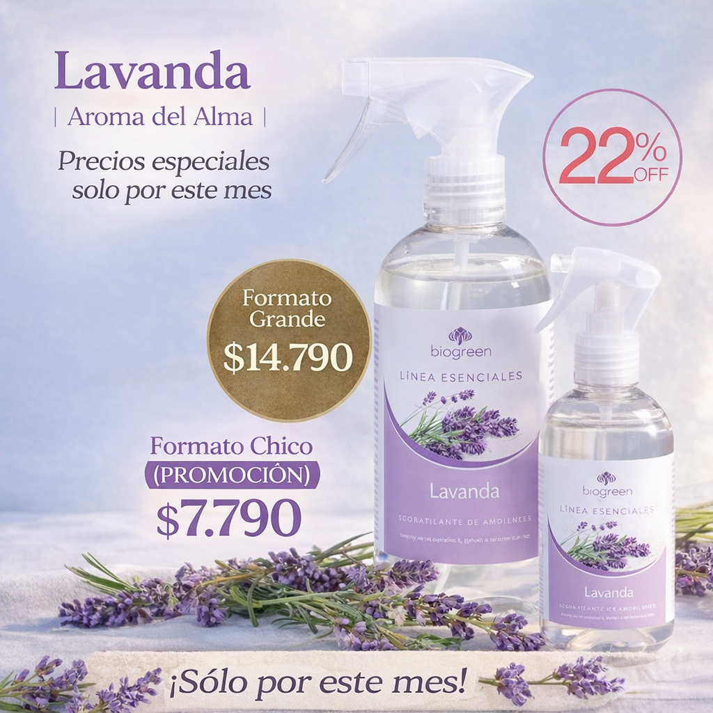 💜✨ Lavanda | Aromas del Alma | 500 ML ✨💜