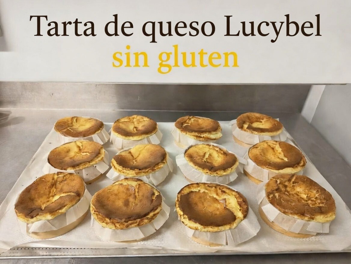 Tarta de queso Lucybel Sin Gluten