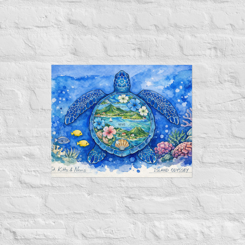 Sea Turtle Art Print