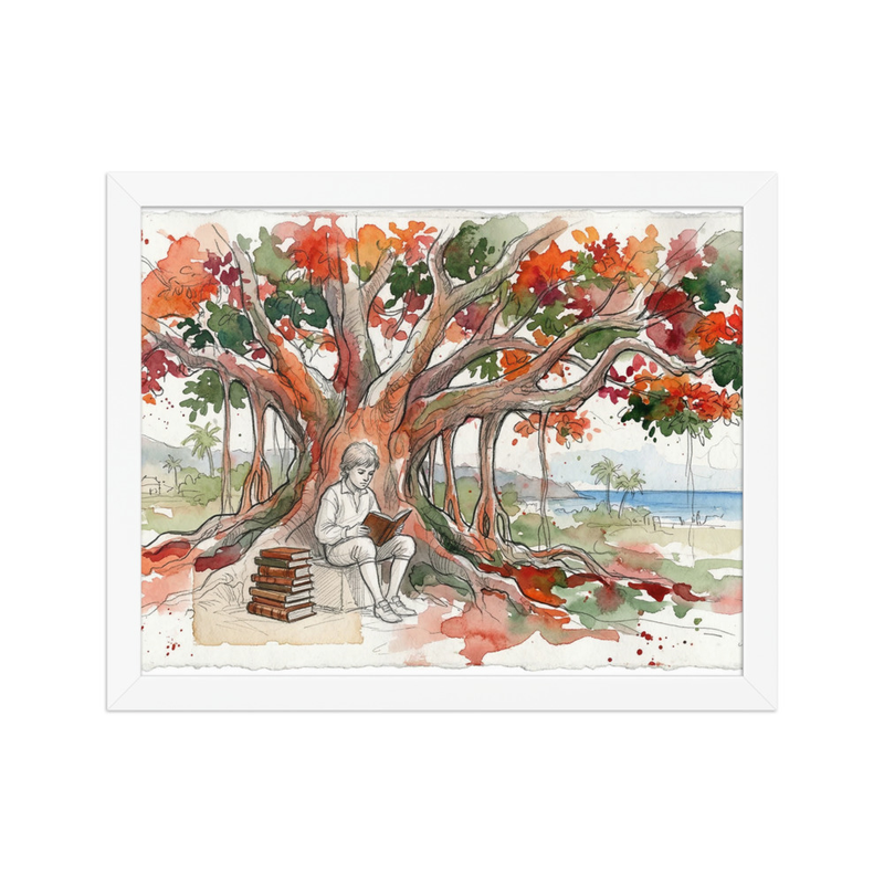 Alexander Hamilton "The 34 Books" Framed poster