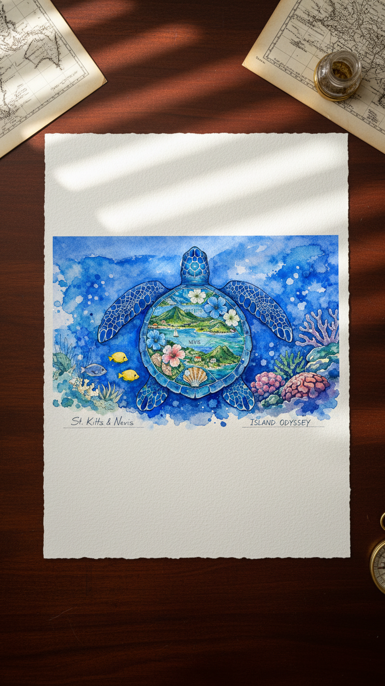 Sea Turtle Art Print