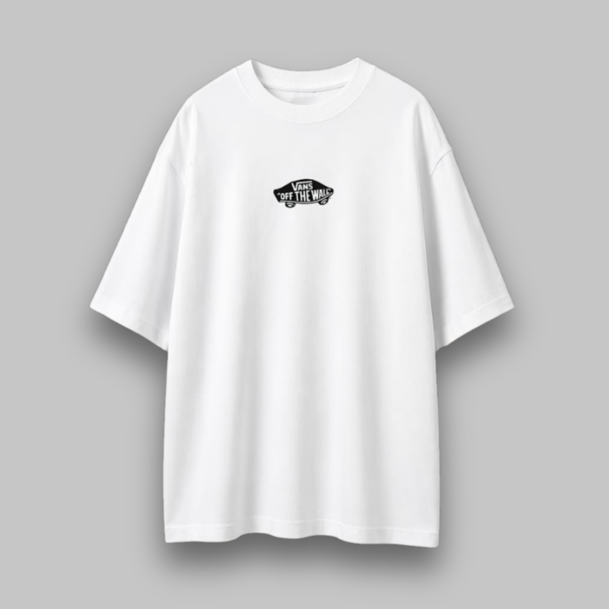 Camiseta Oversized Vans Skate Branco