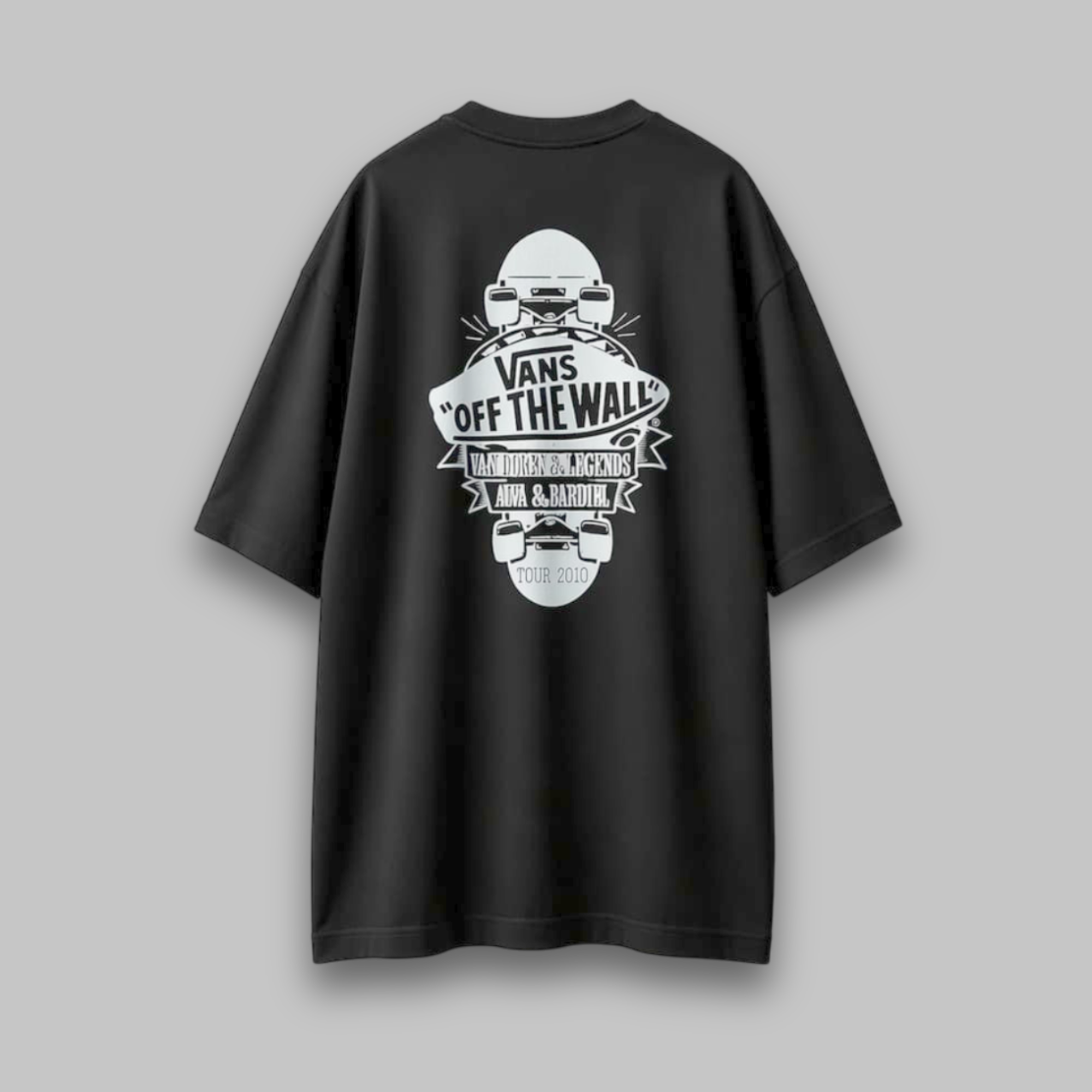 Camiseta Oversized Vans Skate Branco