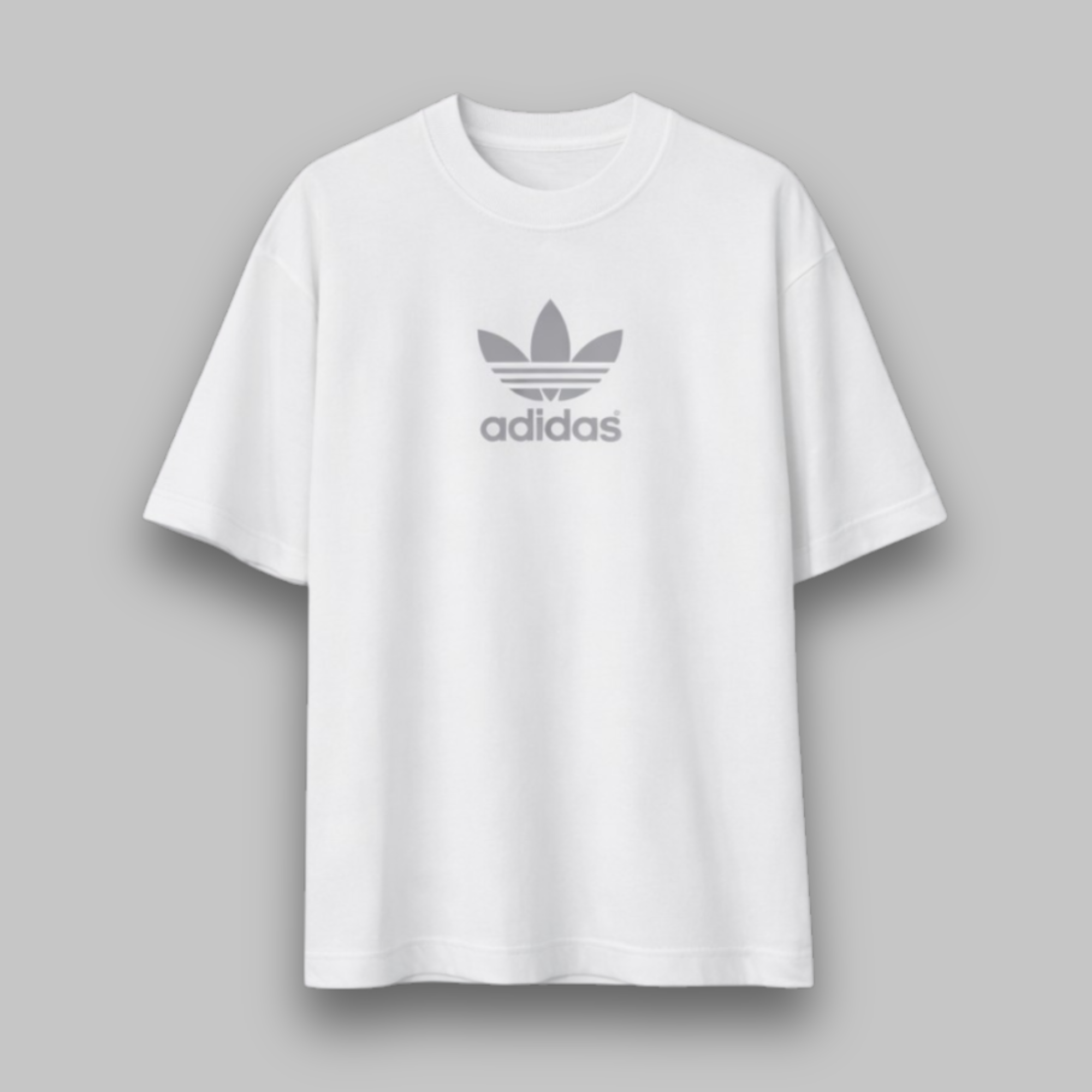 Camiseta Oversized Adidas Branco
