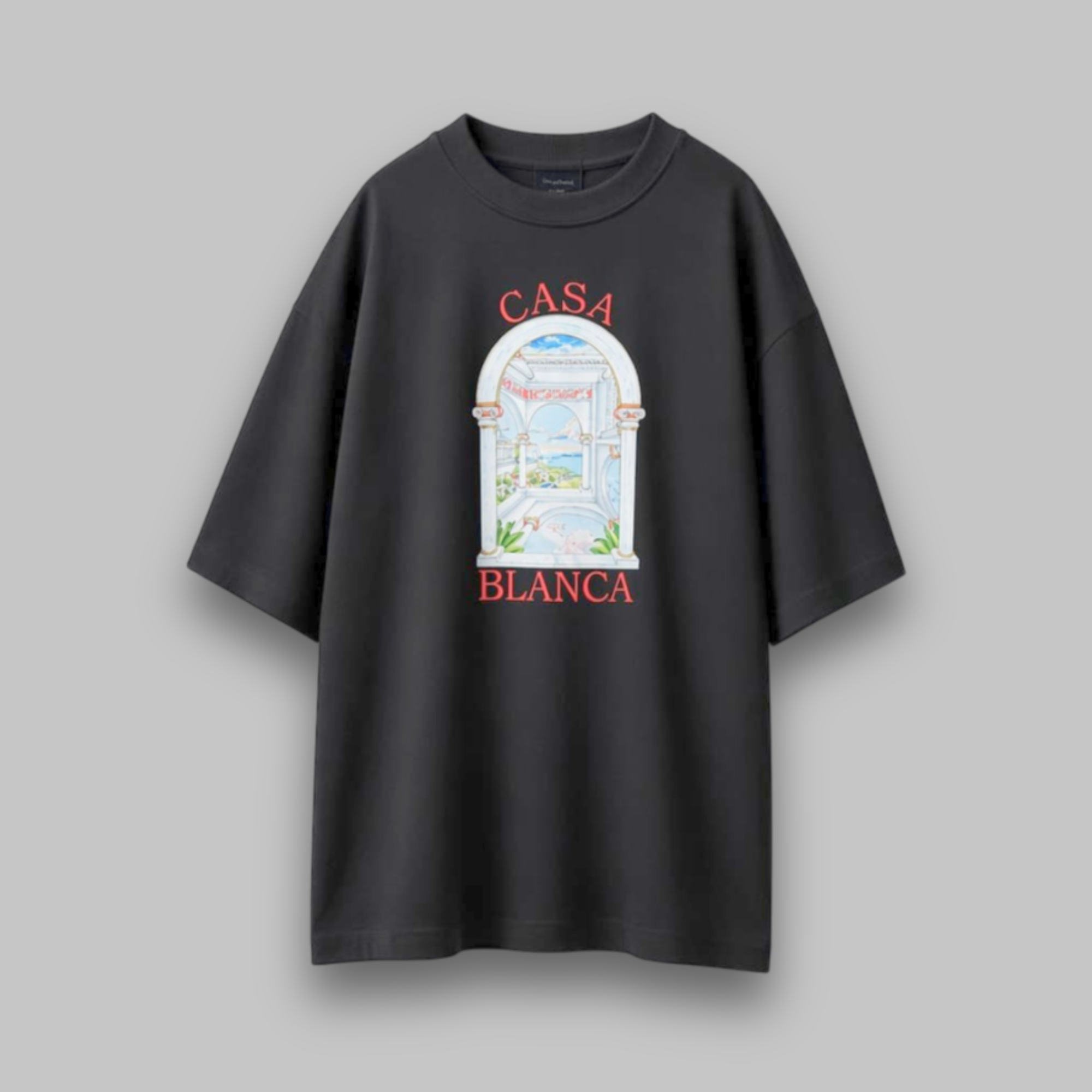 Camiseta Oversized Casa Blanca 2 Preto
