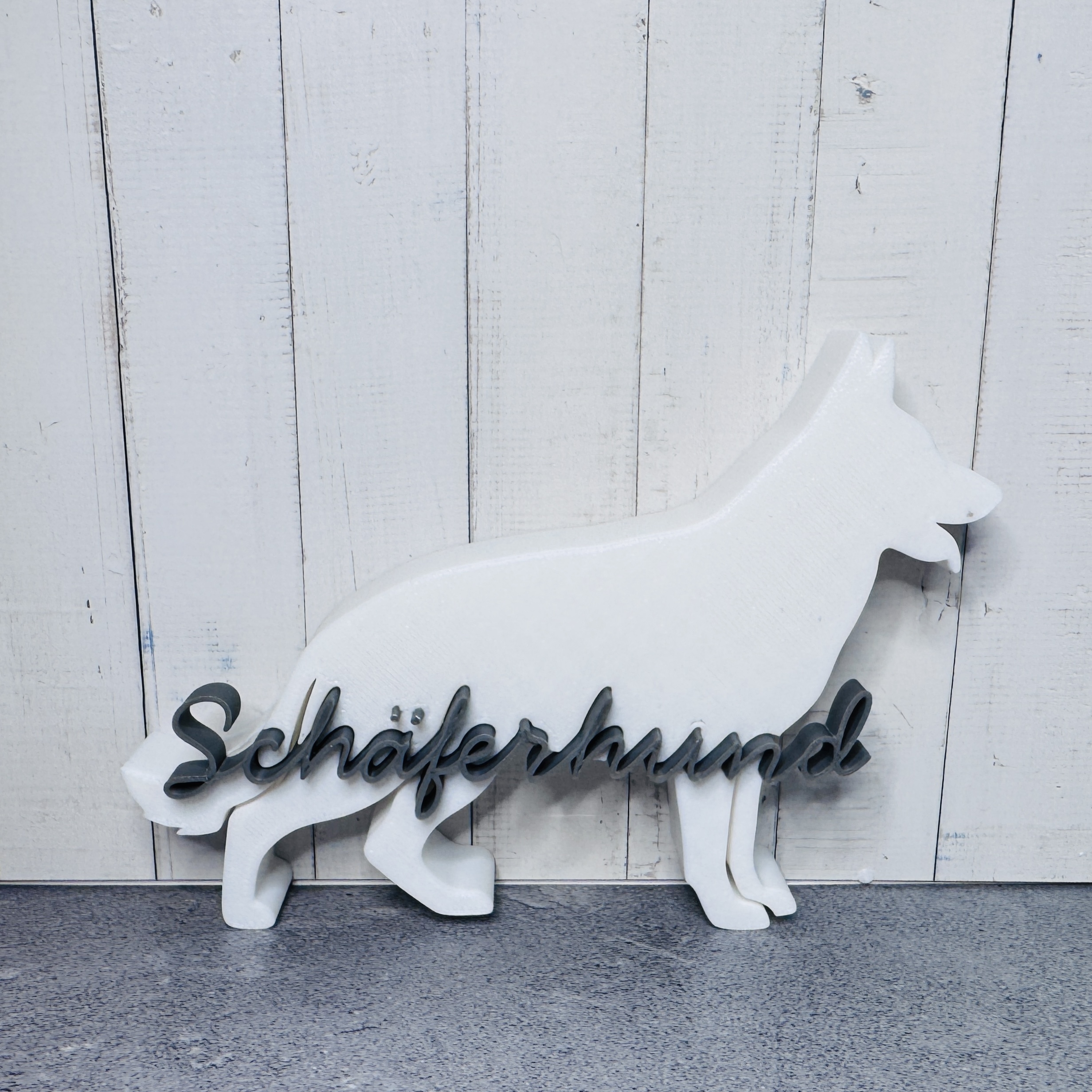 Schäferhund in weiß und grau | Hund | Haustier | Hundeliebhaber 