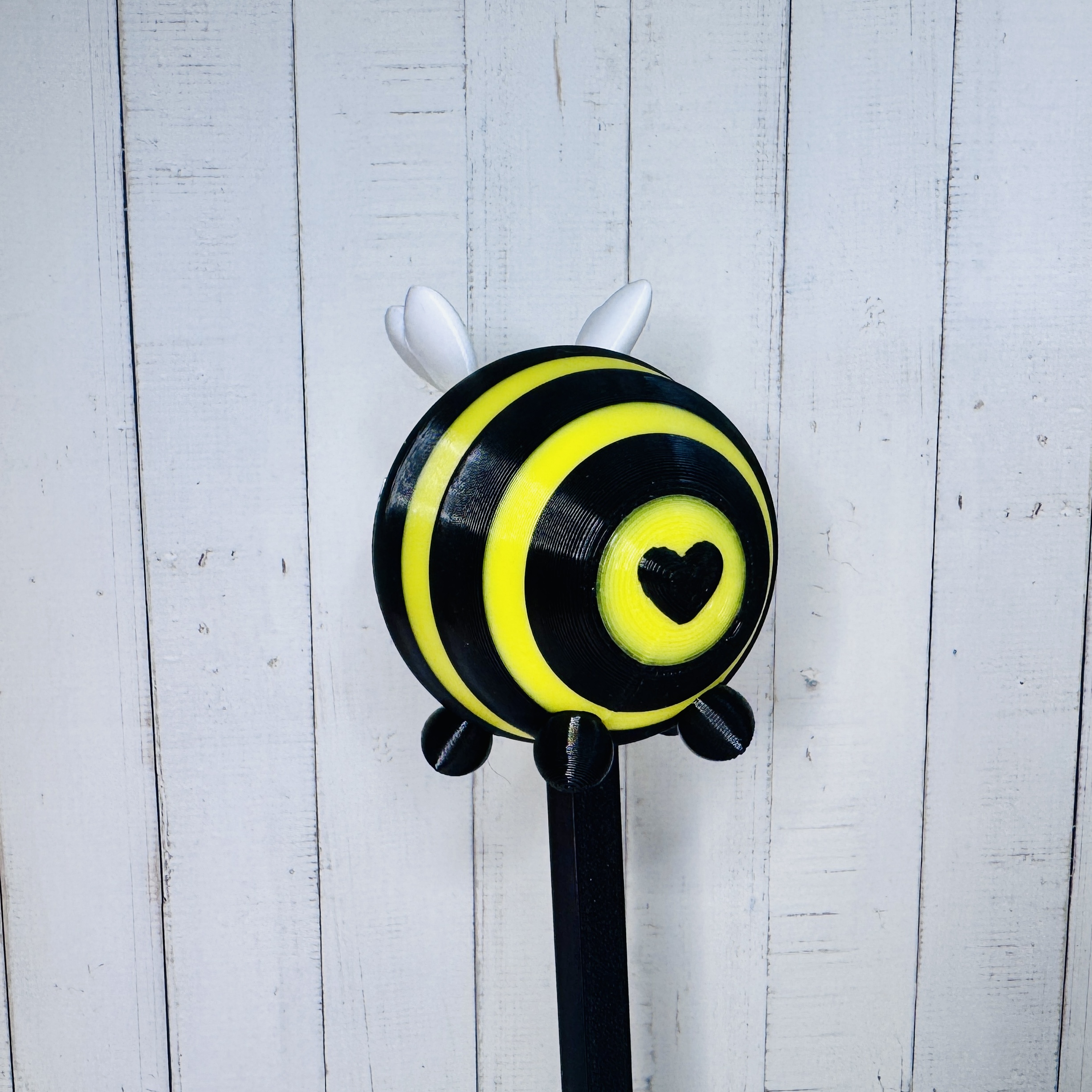 Der kleine “Horstie" – Hummel Gartenstecker in gelb-schwarz sucht ein schönes Zuhause oder einen Garten  | Outdoor | Garten | Terrasse