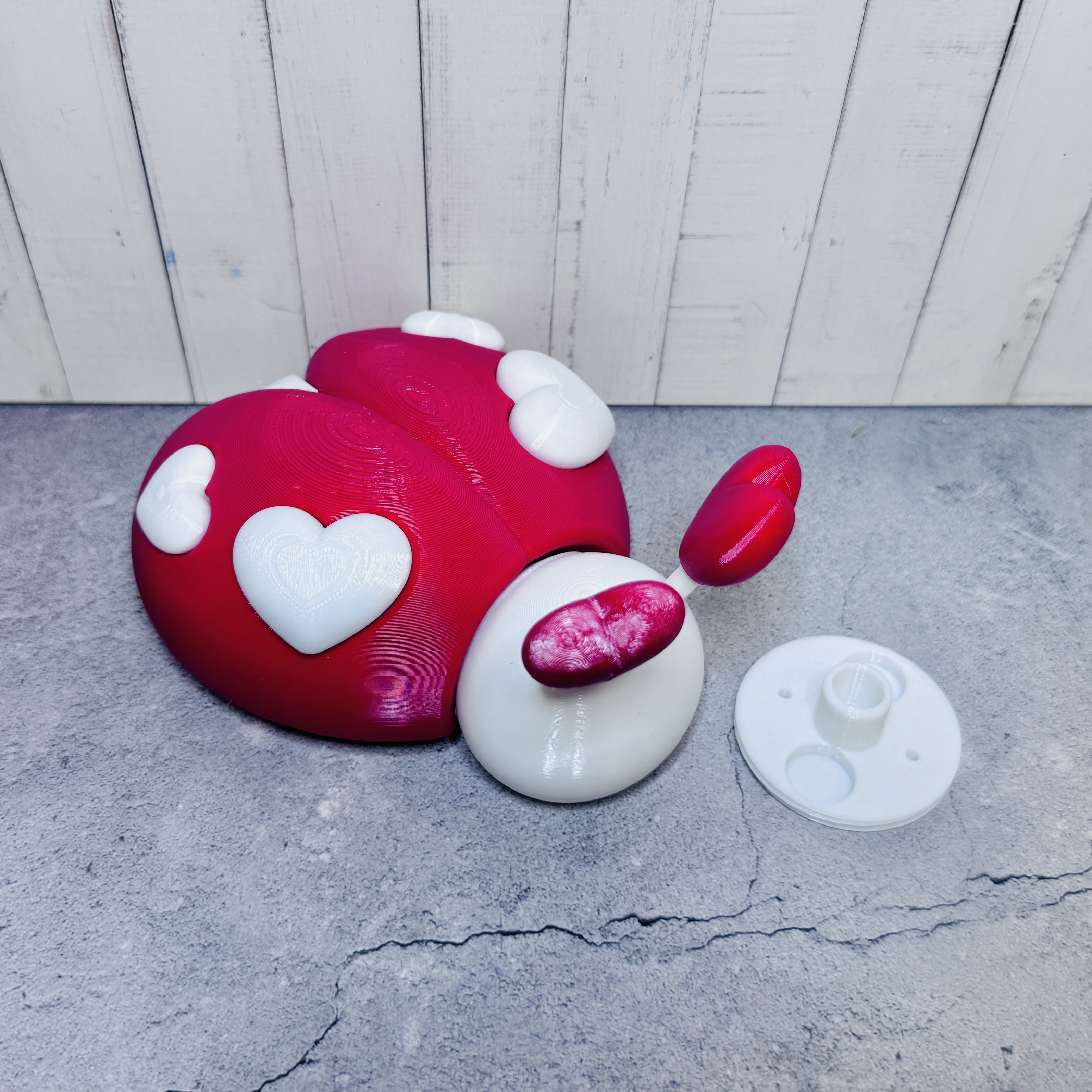 Der große “Heidi" – Marienkäfer in rot-weiss sucht ein schönes Zuhause oder einen Garten - verschiedene Varianten - Outdoor | Garten | Terrasse