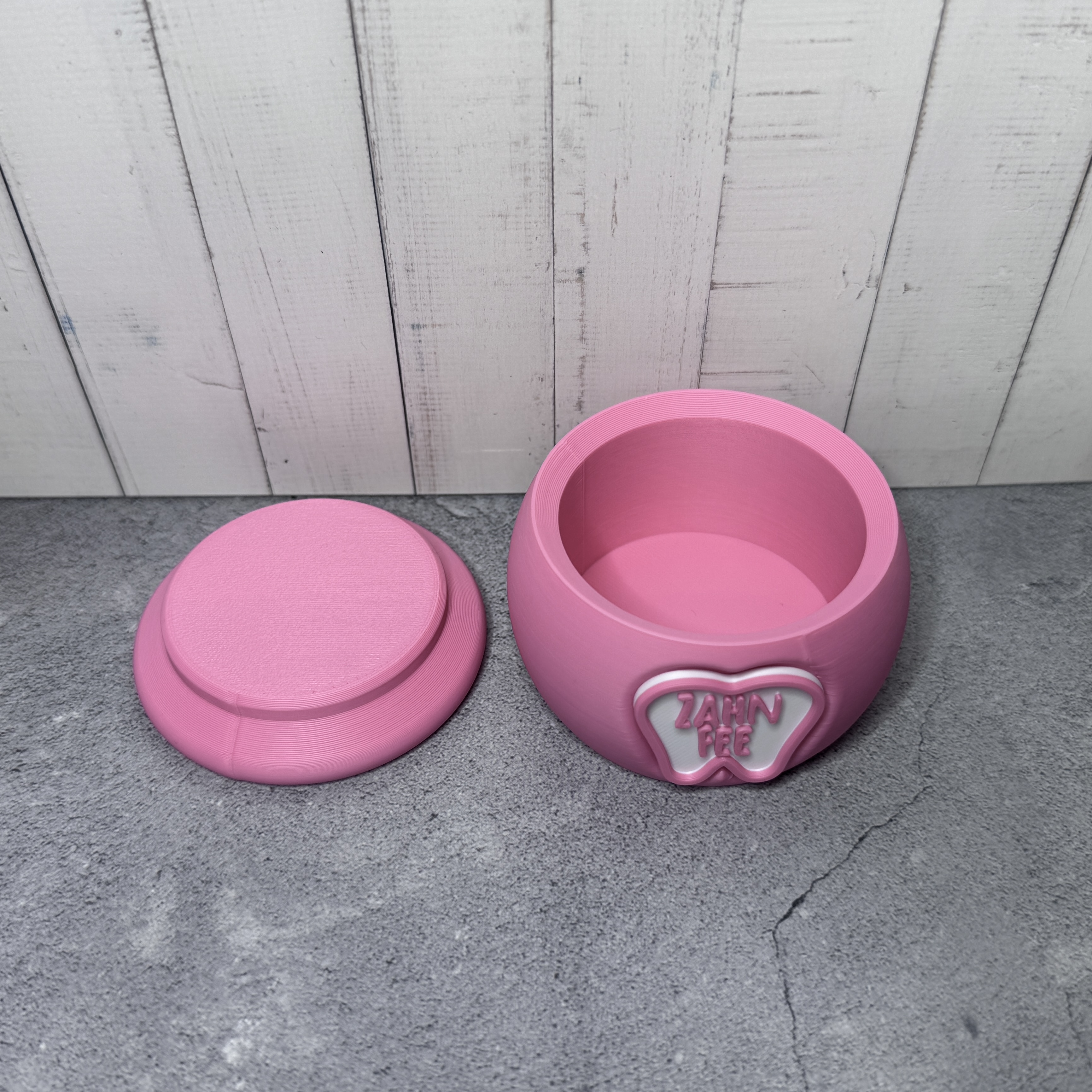 Milchzahndose für deine besonderen Erinnerungen in rosa 