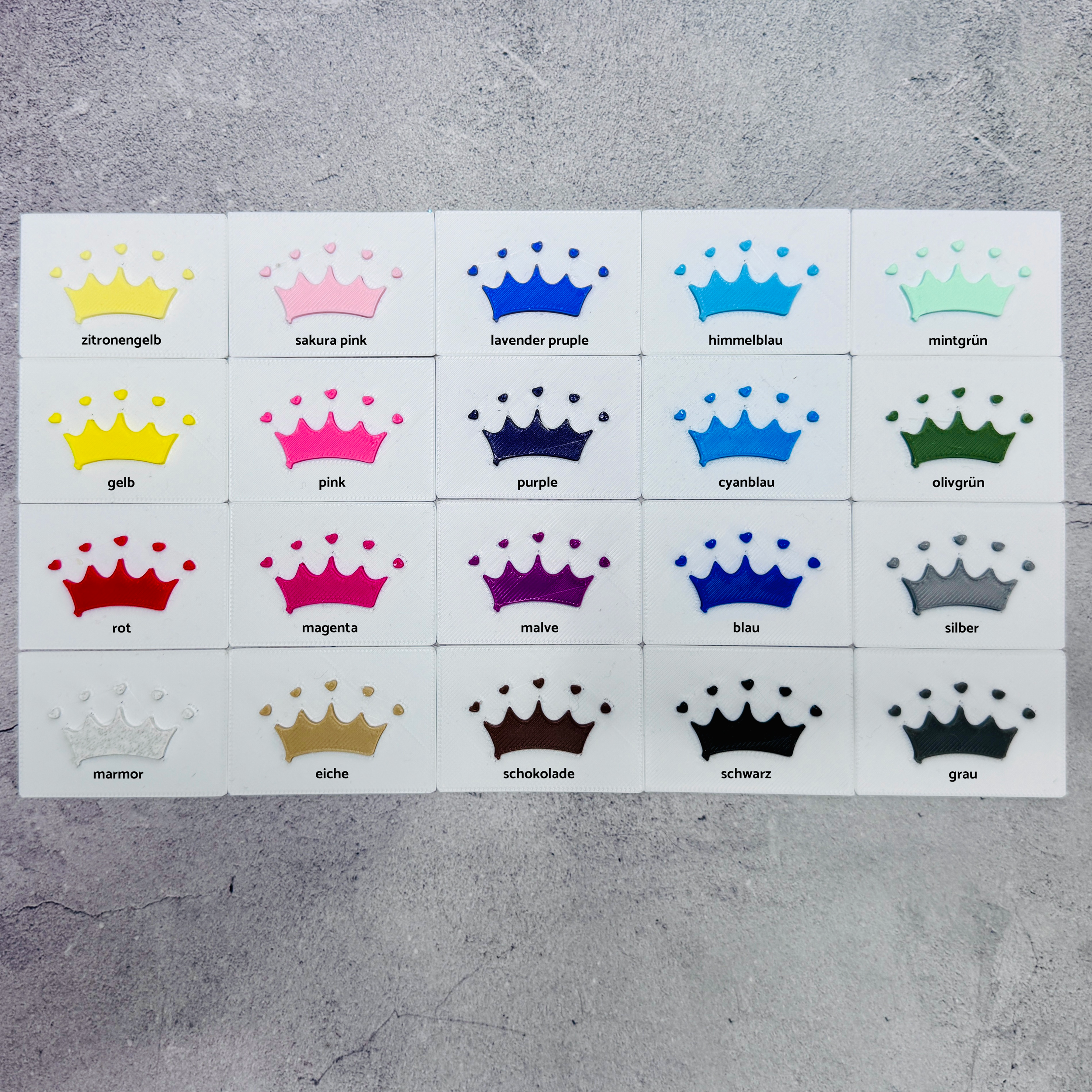 Deko-Herz „Mama“ aus dem 3D-Drucker in rosa - liebevolles Herz für deine Mama | Kantenhocker | Ecke