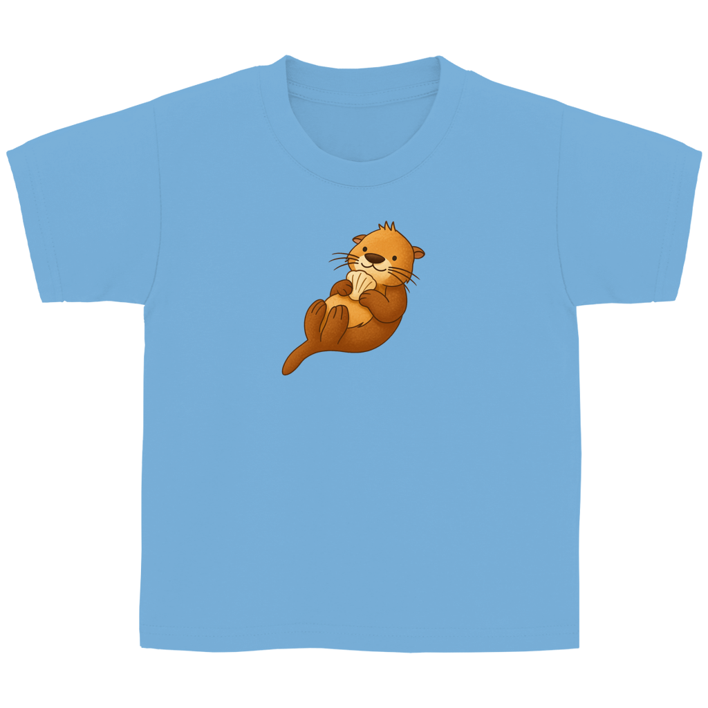 Kinder Basic T-Shirt Otter