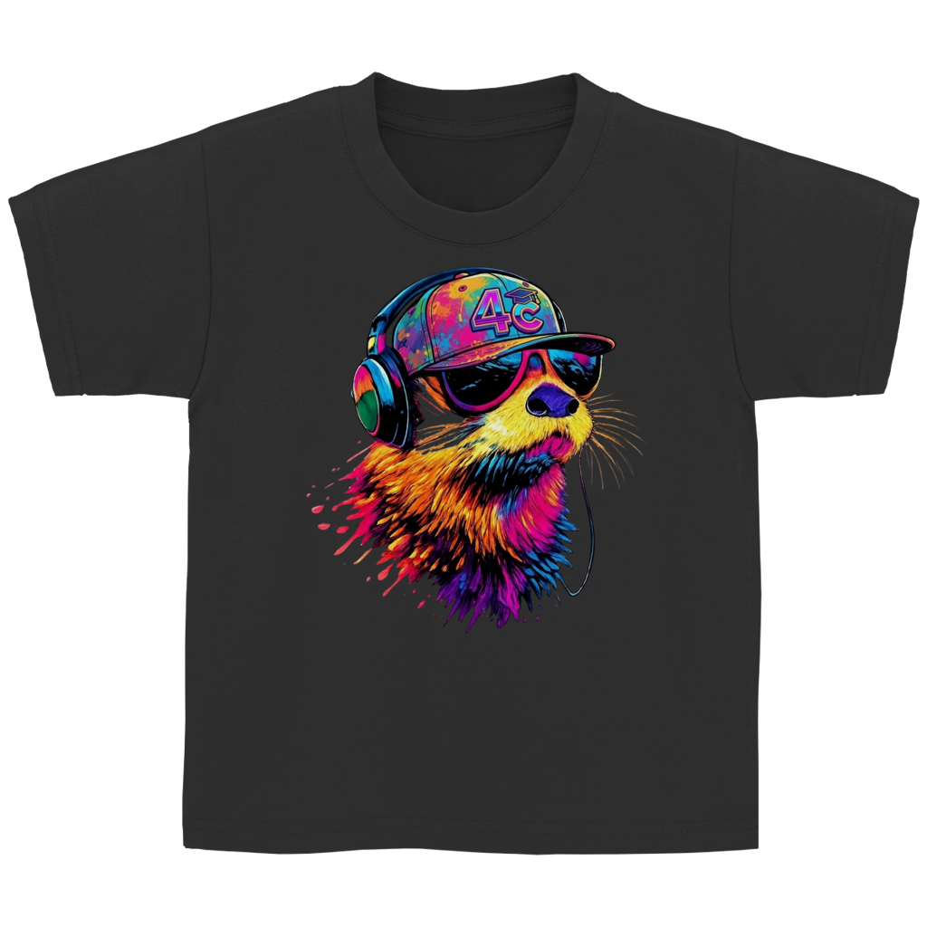 Kinder Basic T-Shirt Otter 4c