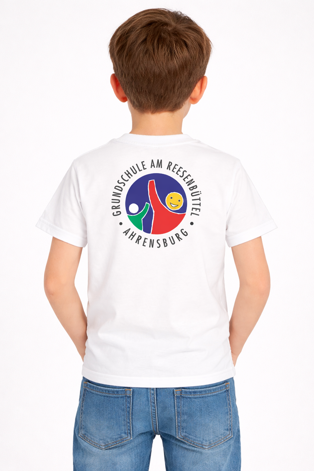 Kinder Basic T-Shirt Krake